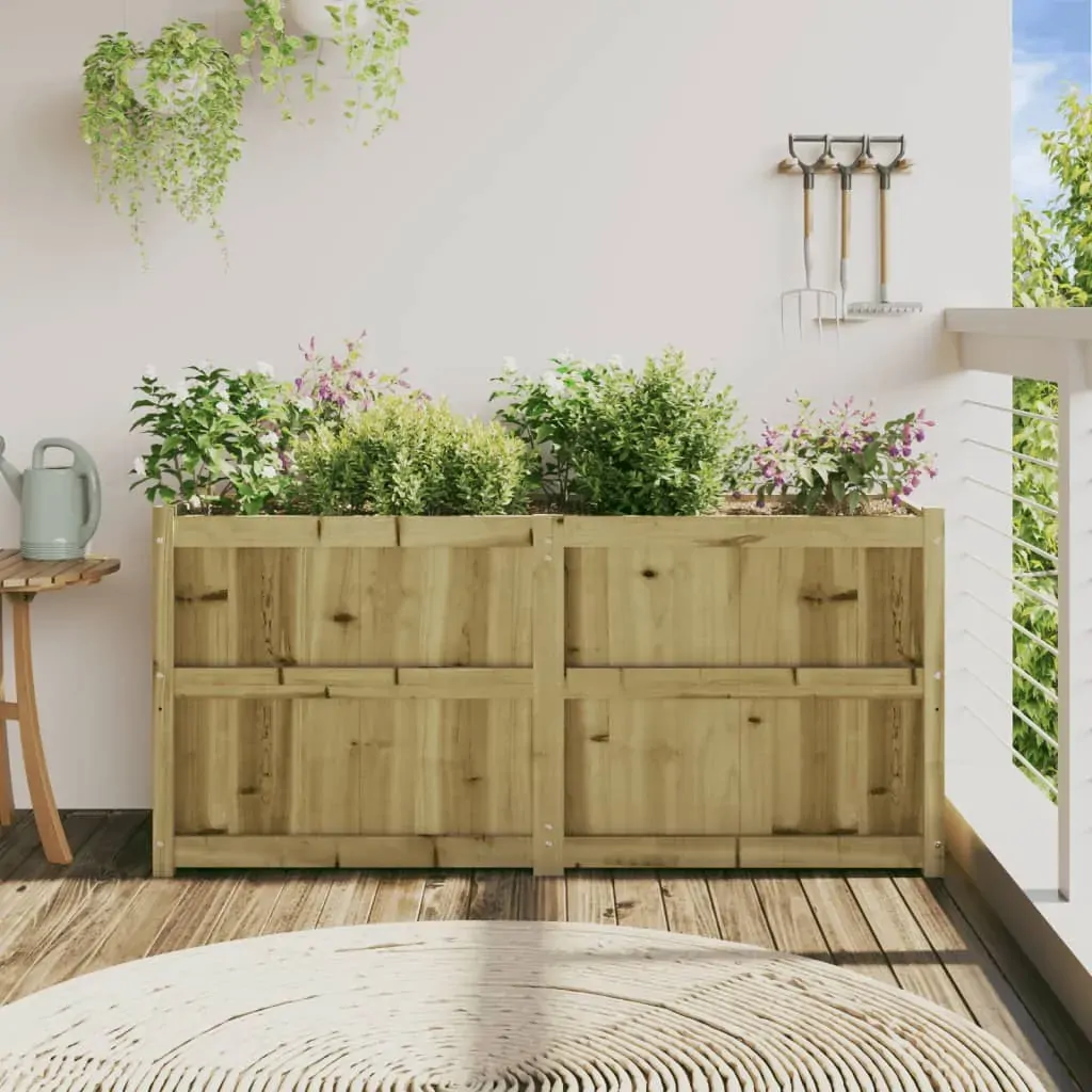 Garden Planter 150x50x70 cm Impregnated Wood Pine Price