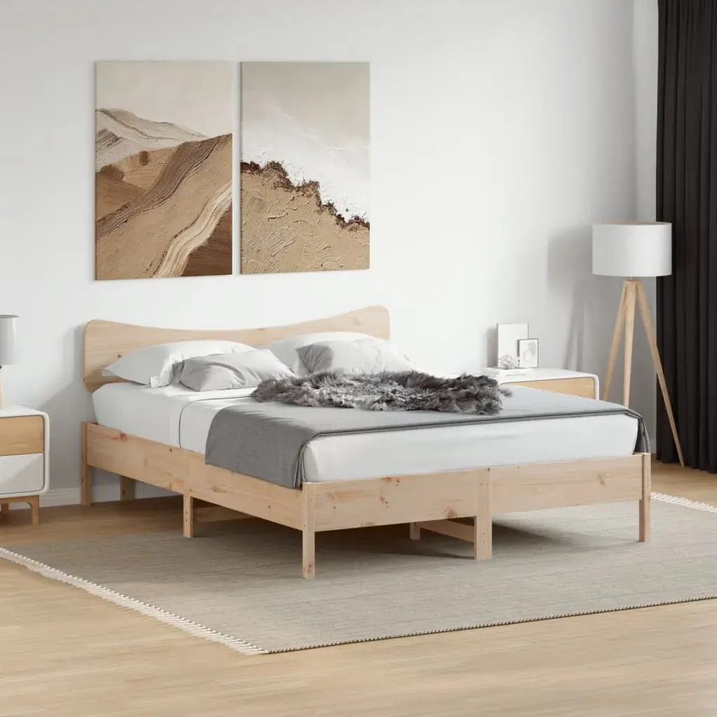 Headboard 150 cm Solid Wood Pine Price