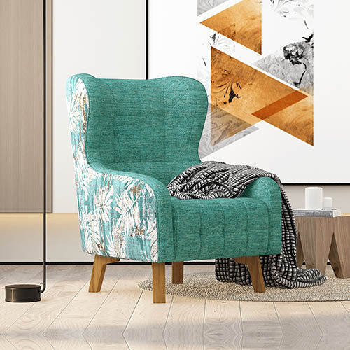 Rose Arm Chair Printing on Back Price