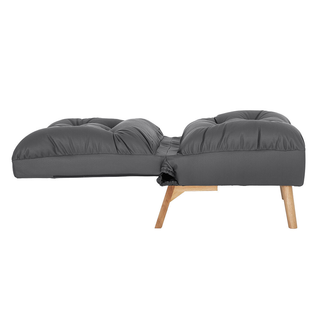 Accent Chair Sofa Recliner Adjustable Grey Price