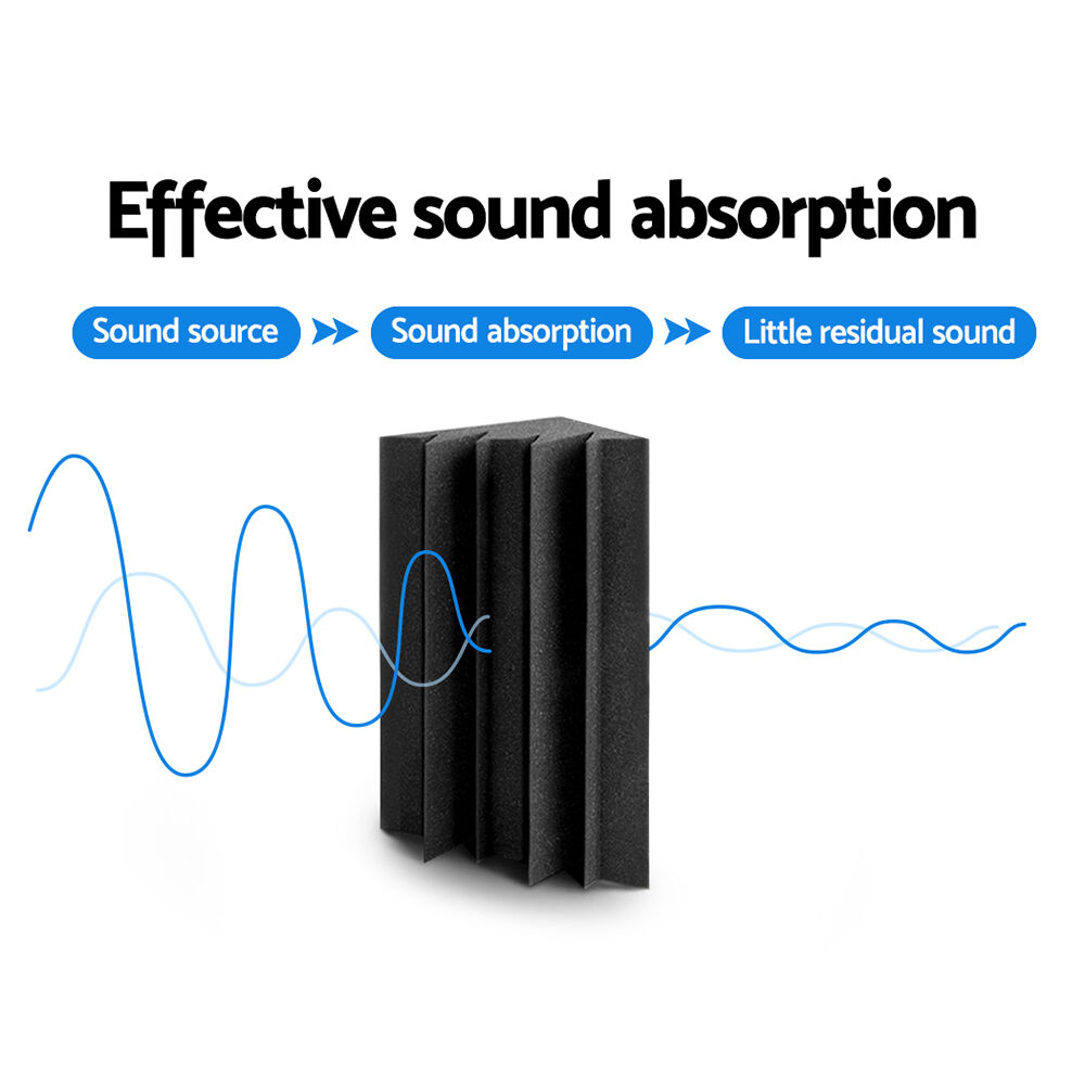 Alpha Acoustic Foam 60pcs Corner Bass Trap Sound Absorption Price