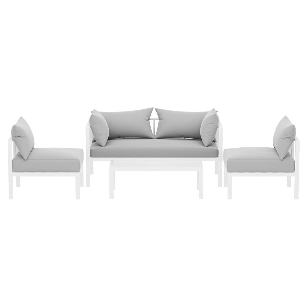 4 Seater Outdoor Sofa Set Aluminium Lounge Setting Price