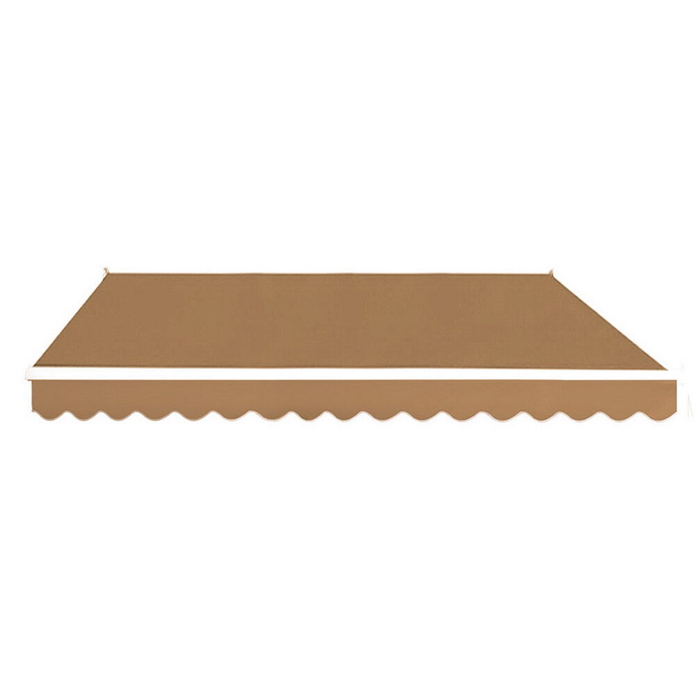 Retractable Folding Arm Awning Motorised Remoter Sunshade 2.5Mx2M Beige Price
