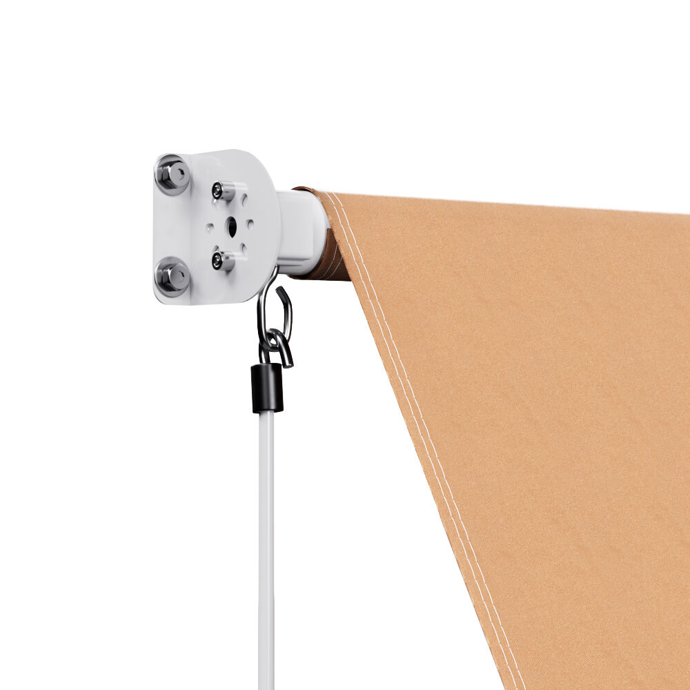 Window Fixed Pivot Arm Awning Outdoor Retractable Canopy 2.1X2.1M Beige Price