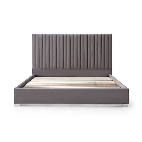 Hillsdale Bed Frame Queen Grey Standard Fabric Price