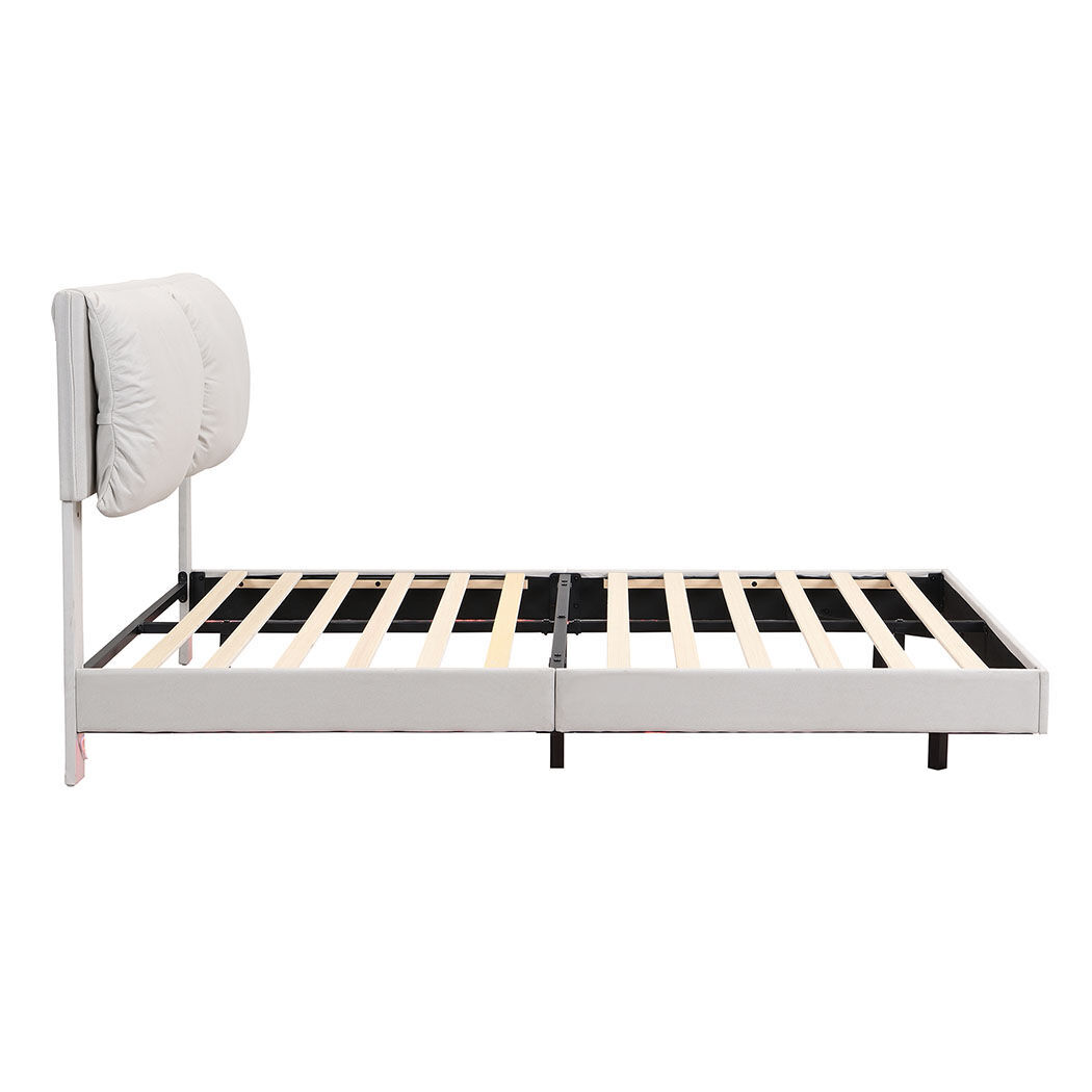 levede double floating bed frame Price