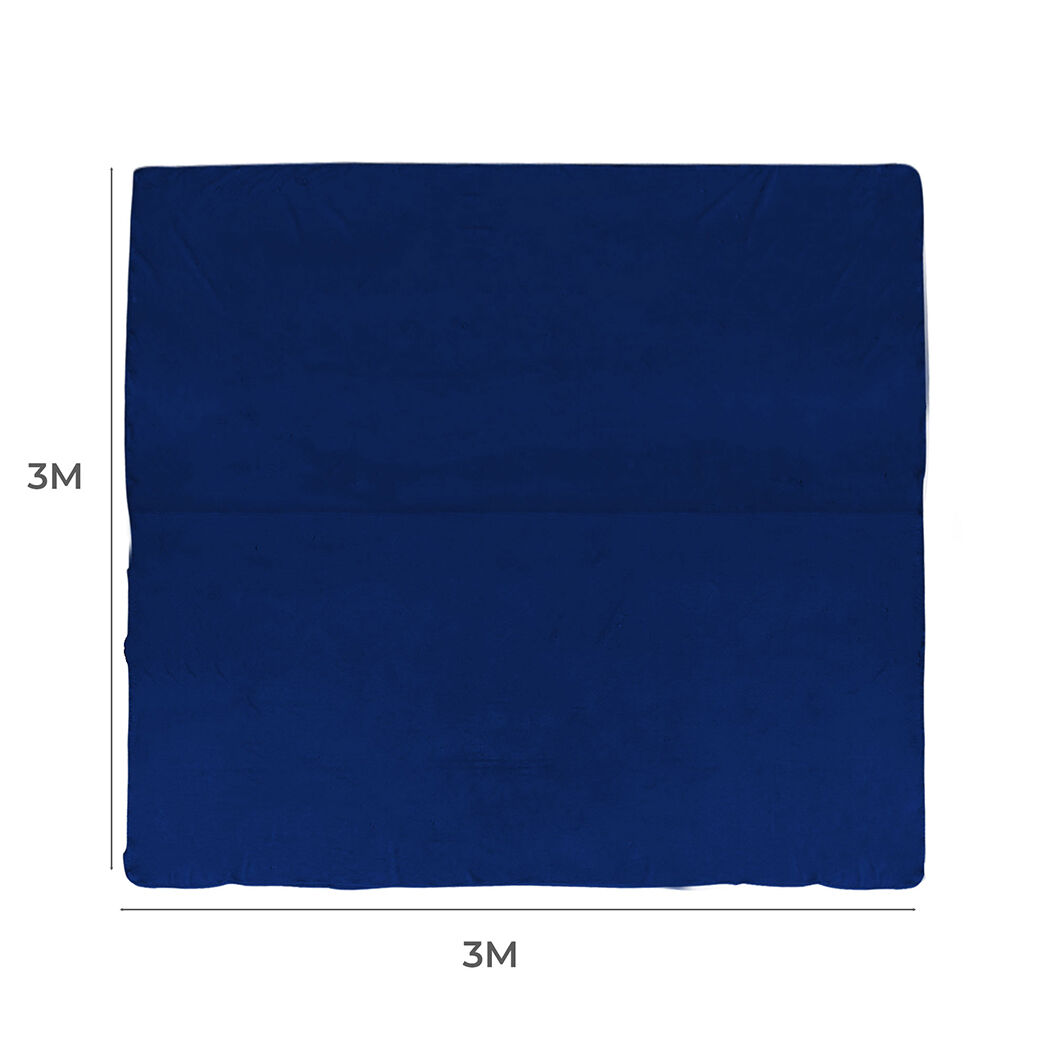 3x3m large oversized blanket navy Price
