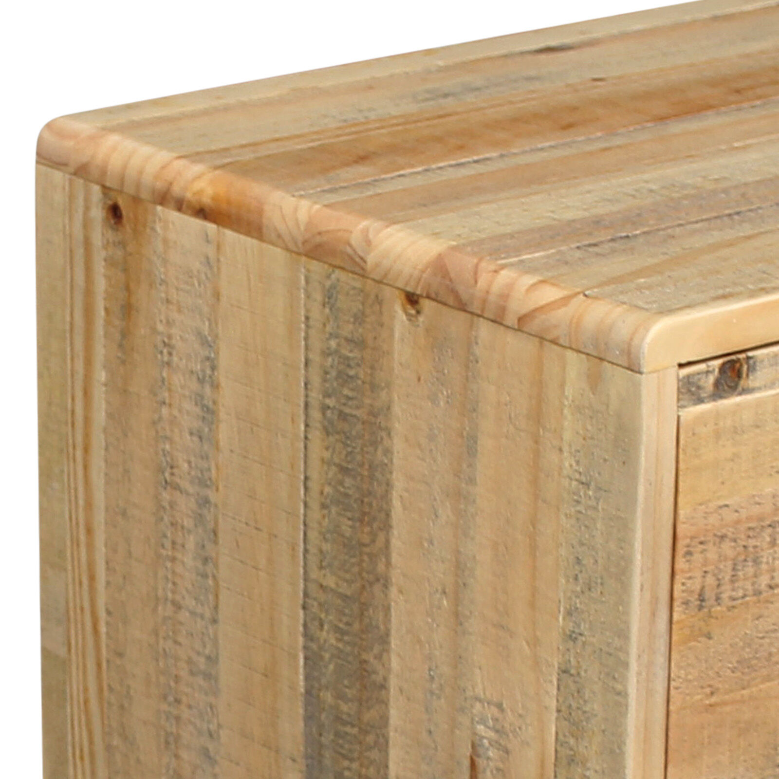 Woodland Bedside Table Rustic Timber Price