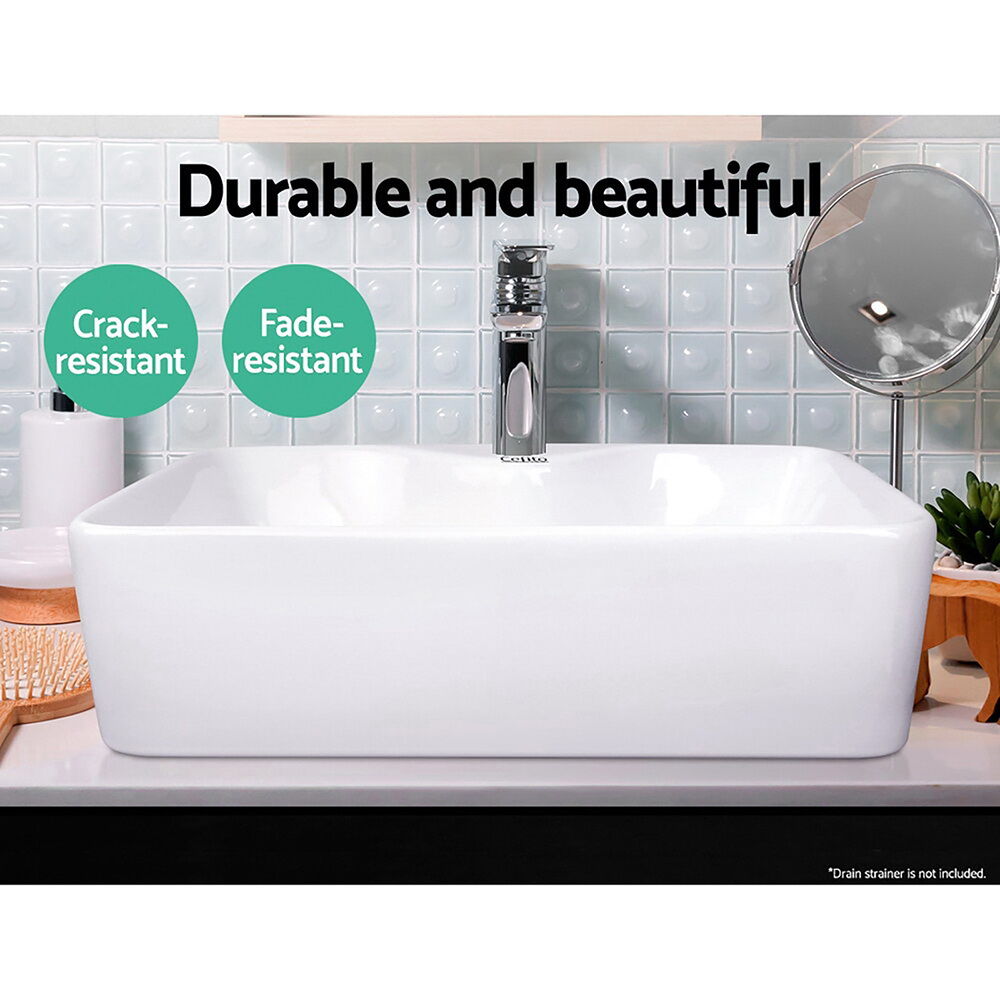 Bathroom Basin Ceramic Vanity Sink Hand Wash Bowl 48x38cm Price