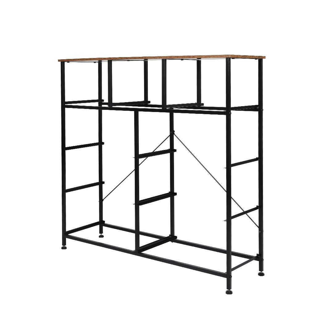 Storage Cabinet Tower Chest Brown Fold Price