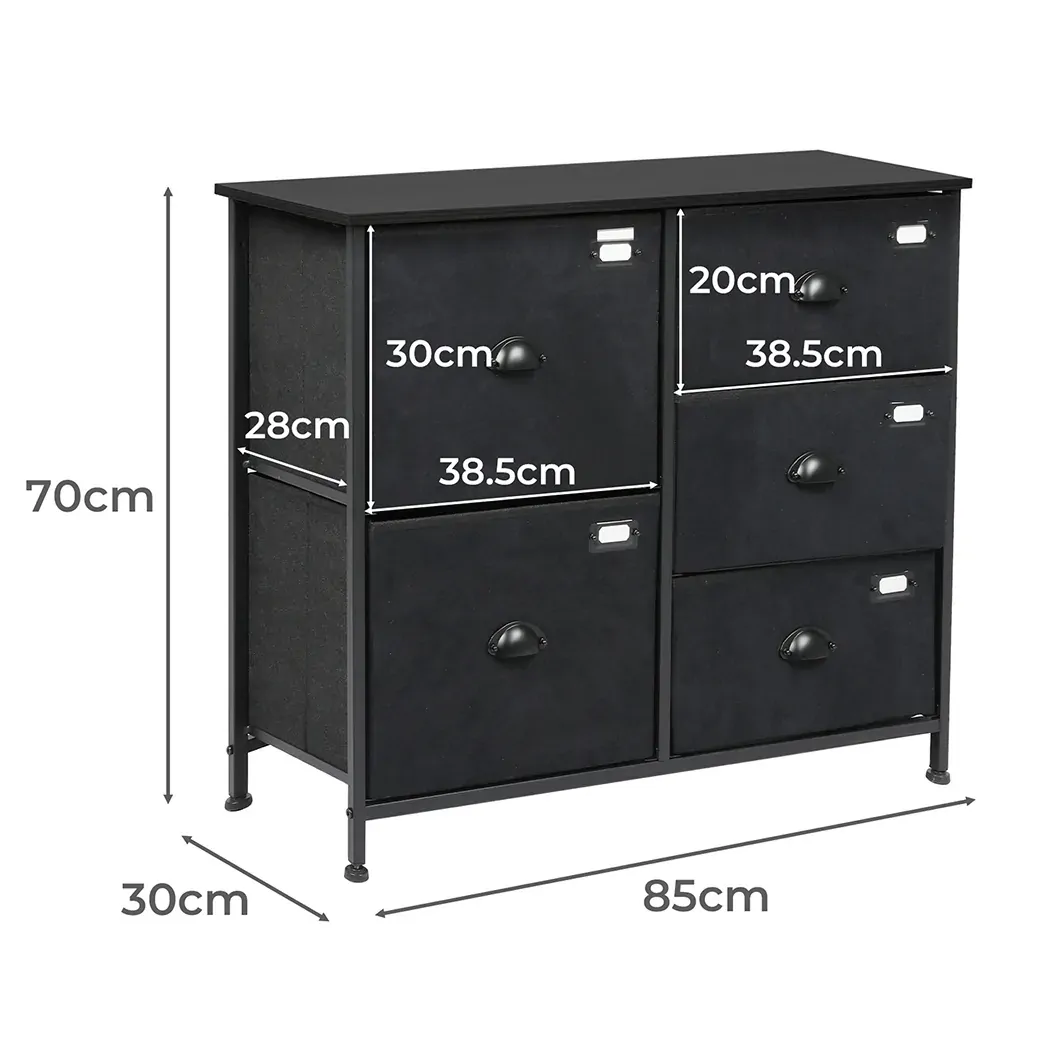chest of 5 drawers storage cabinet Price