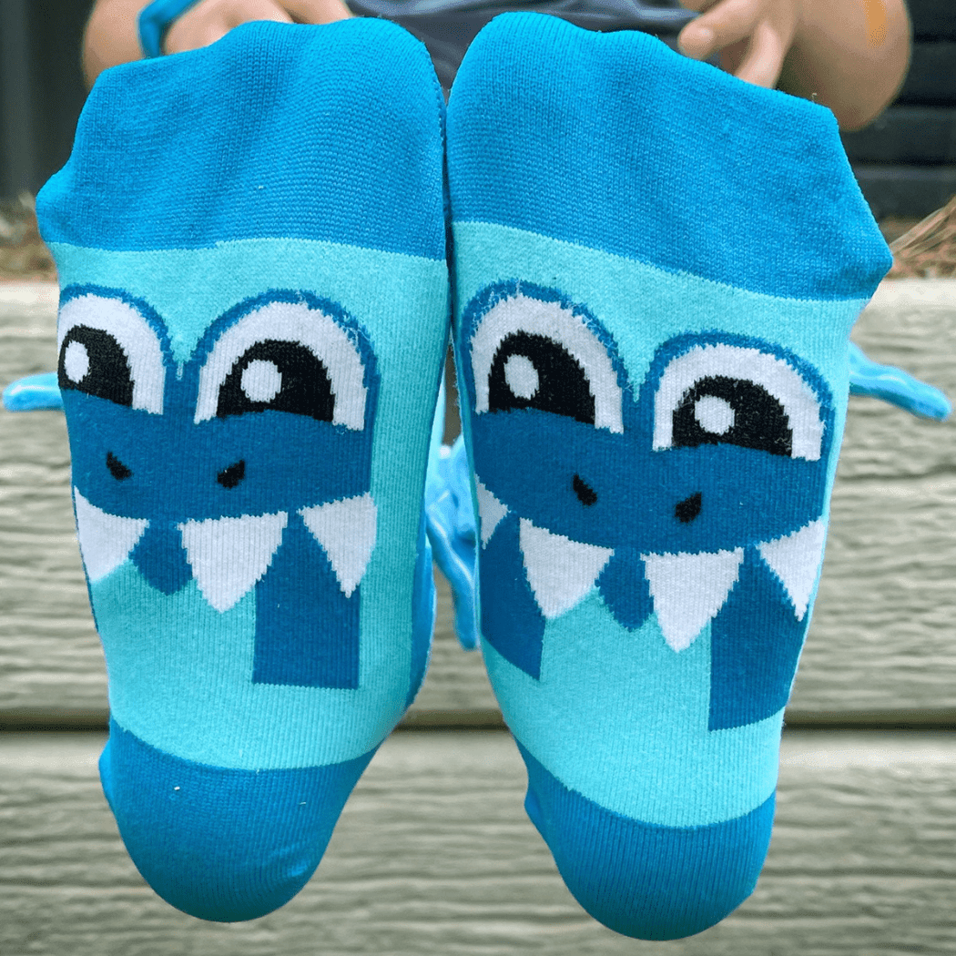 Shark Socks With Spikes Toddler Ages 3 - 5 Price
