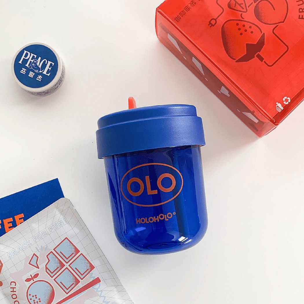 Heat-Resistant Reusable Coffee Cup Blue 300ml Price