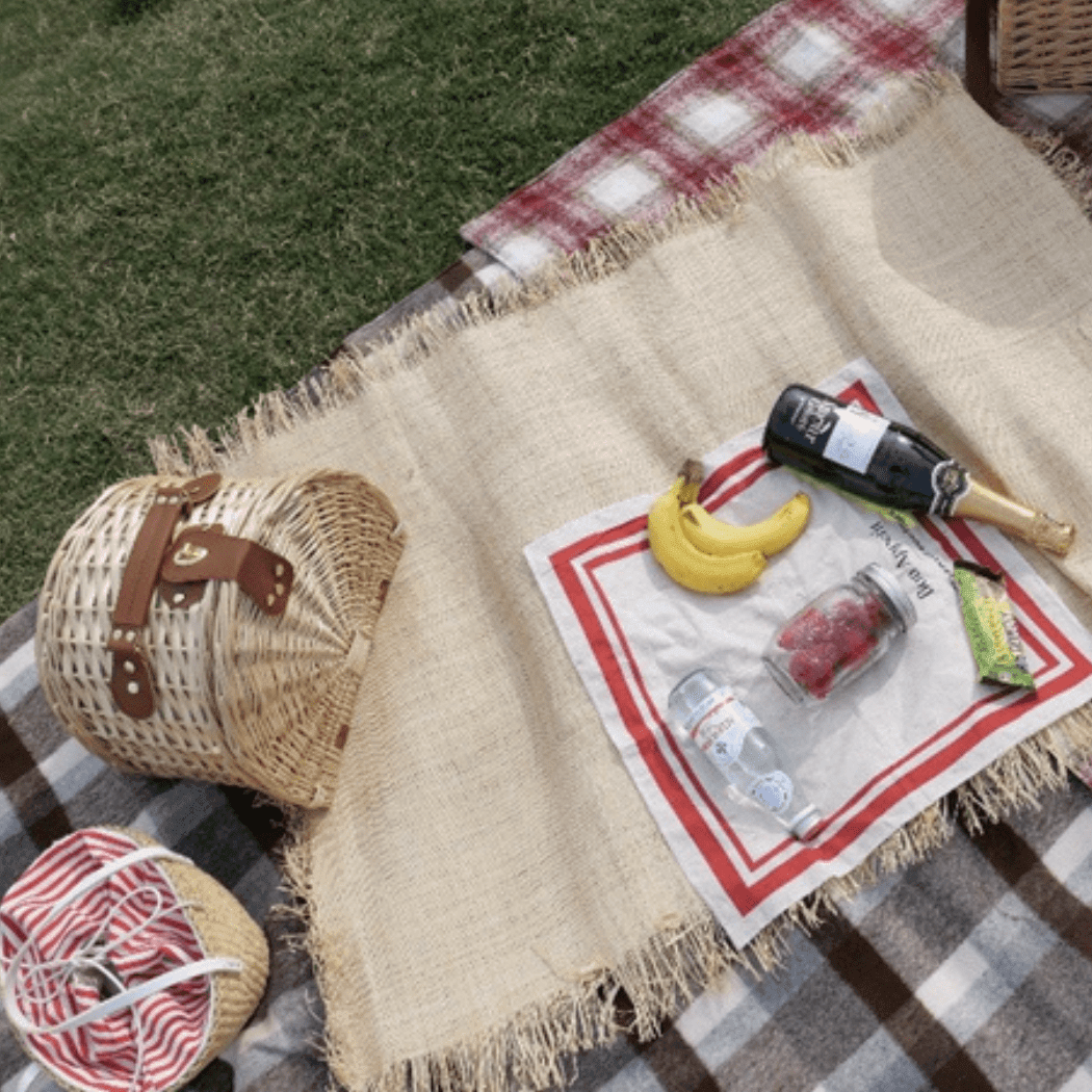 British Plaid Style Picnic Mat Medium 150*100 Brown Price
