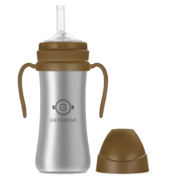 Stainless Straw Cup 200ml Gold brown Price