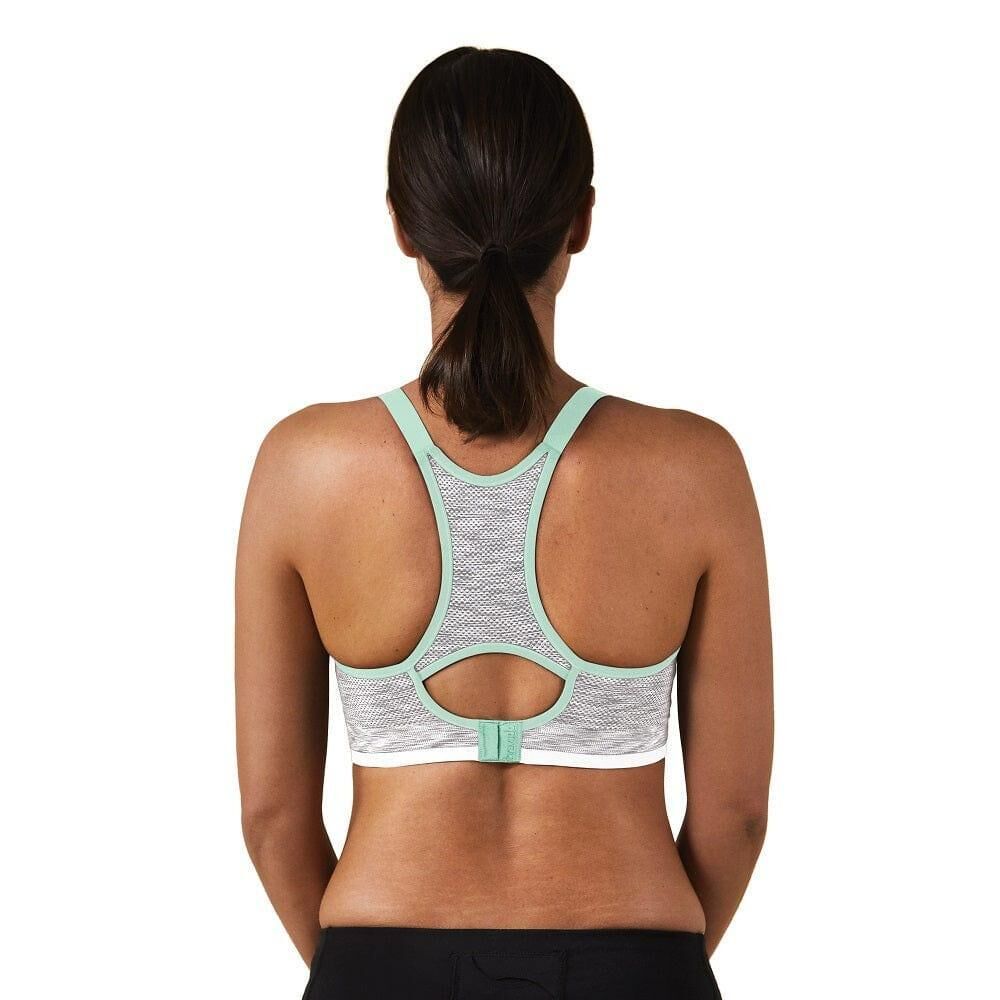 Seamless Rhythm Nursing Bra White Grey Spacedye L Price