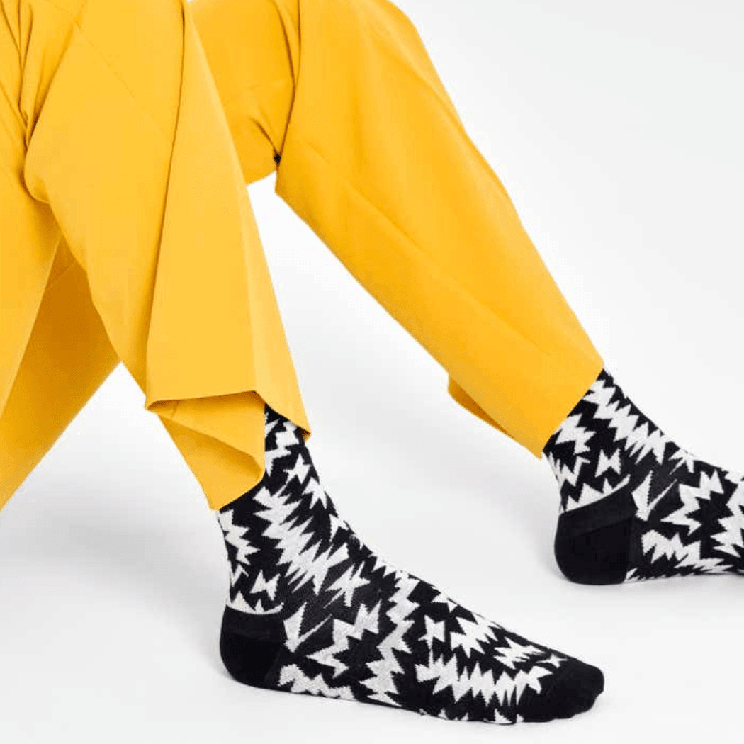 adult Zig Zag Sock Size 36-40 Price