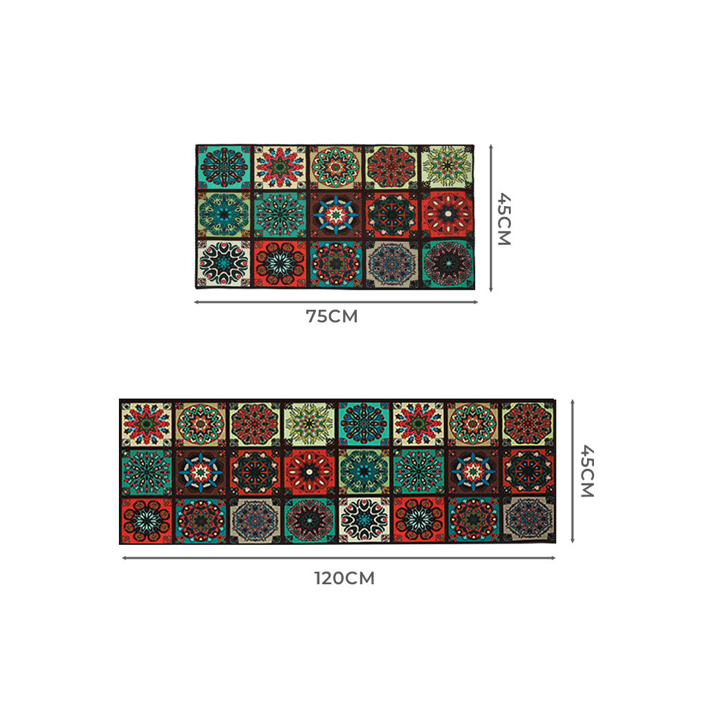 2x Kitchen Mat Floor Rugs Area 45x120cm Price