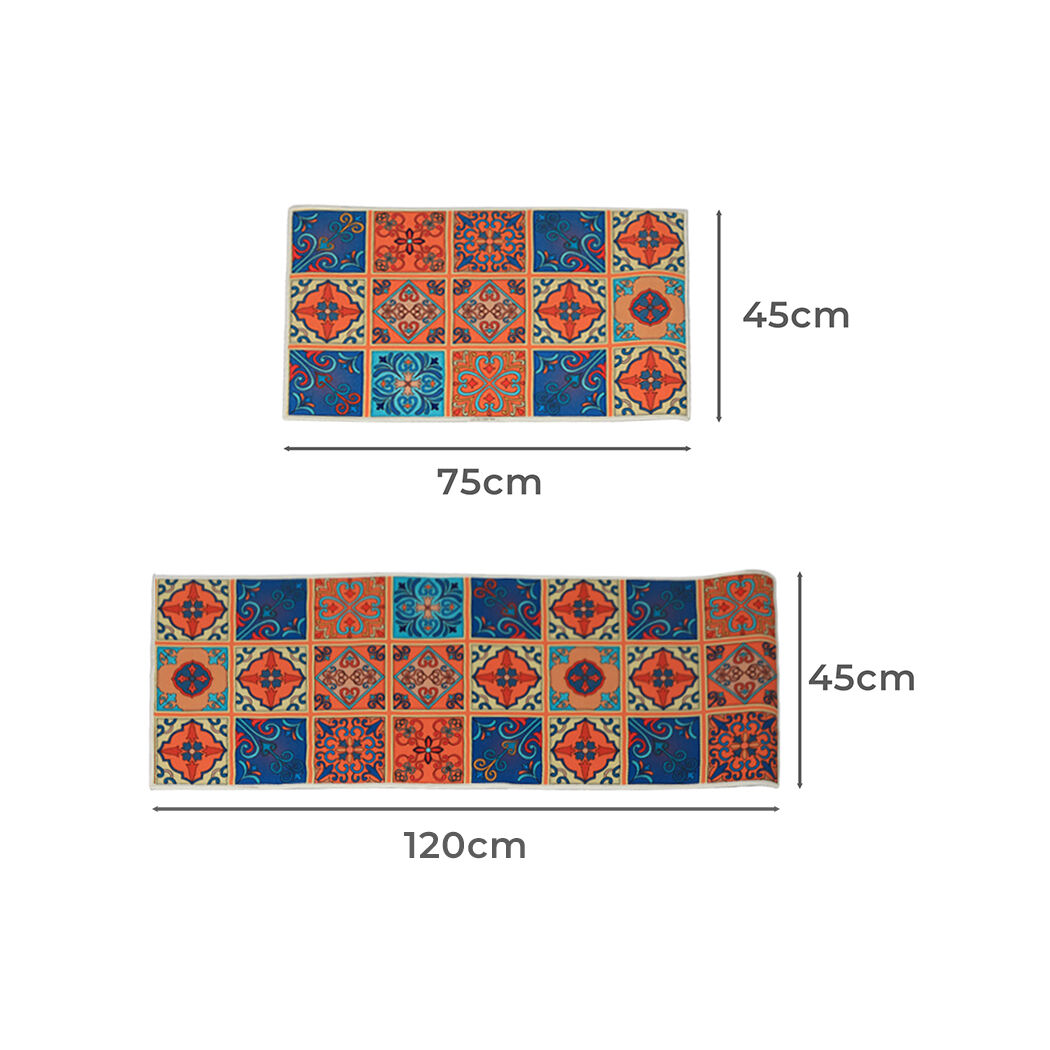 2x Kitchen Mat Floor Rugs Area 45x120cm Price