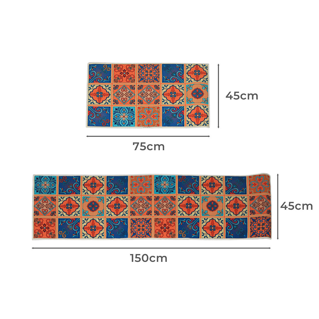 2x Kitchen Mat Floor Rugs Area 45x150cm Price