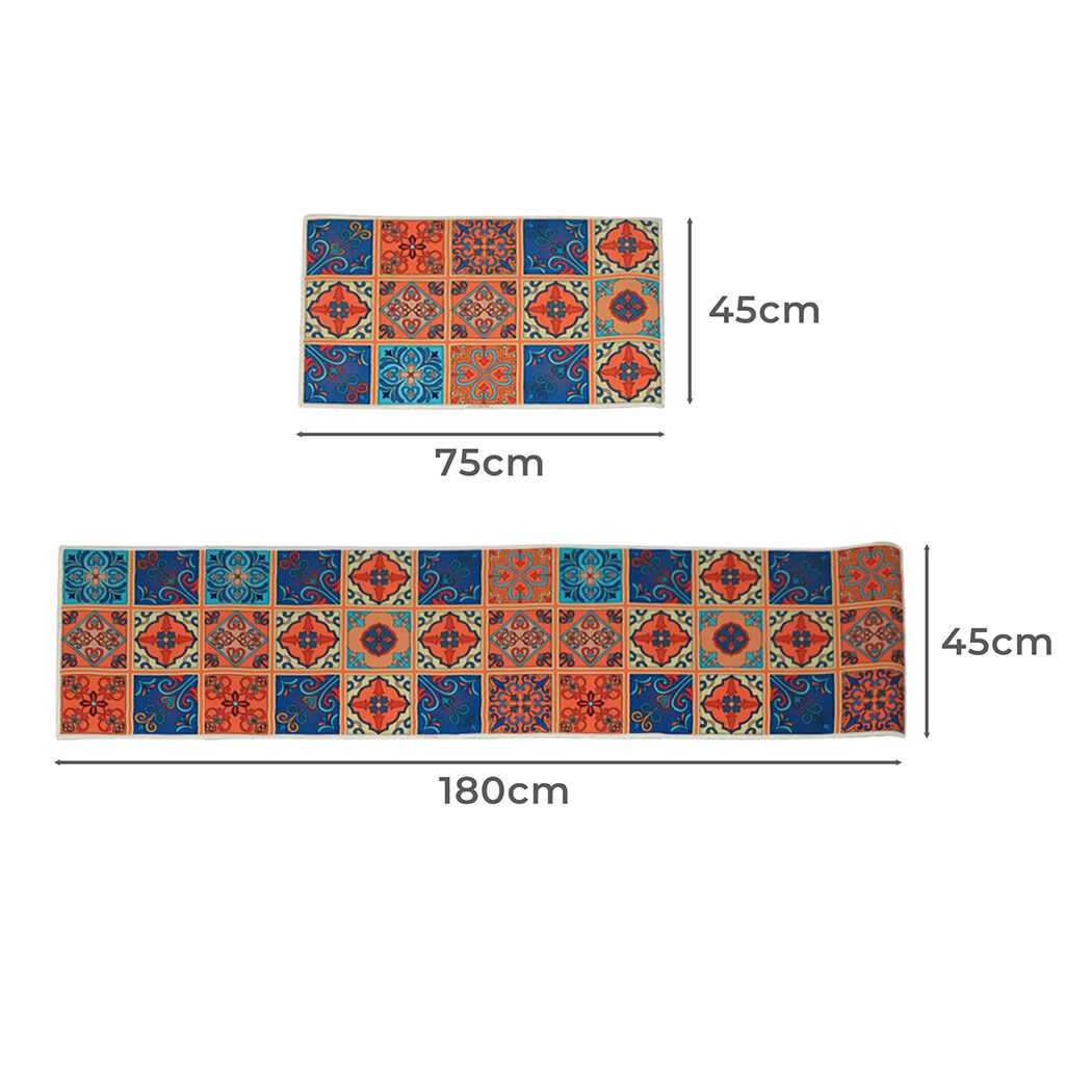 2x Kitchen Mat Floor Rugs Area 45x180cm Price