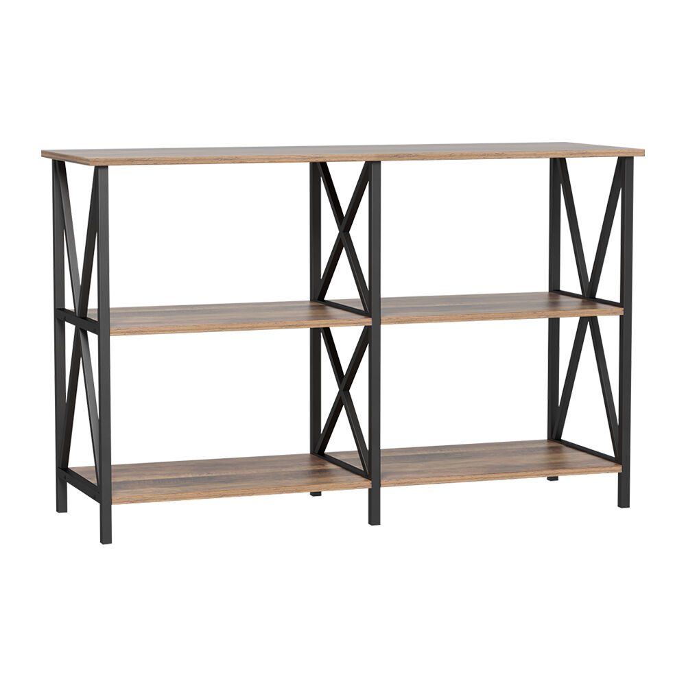 Console Table 120CM 3-tier Walnut Xiah Price