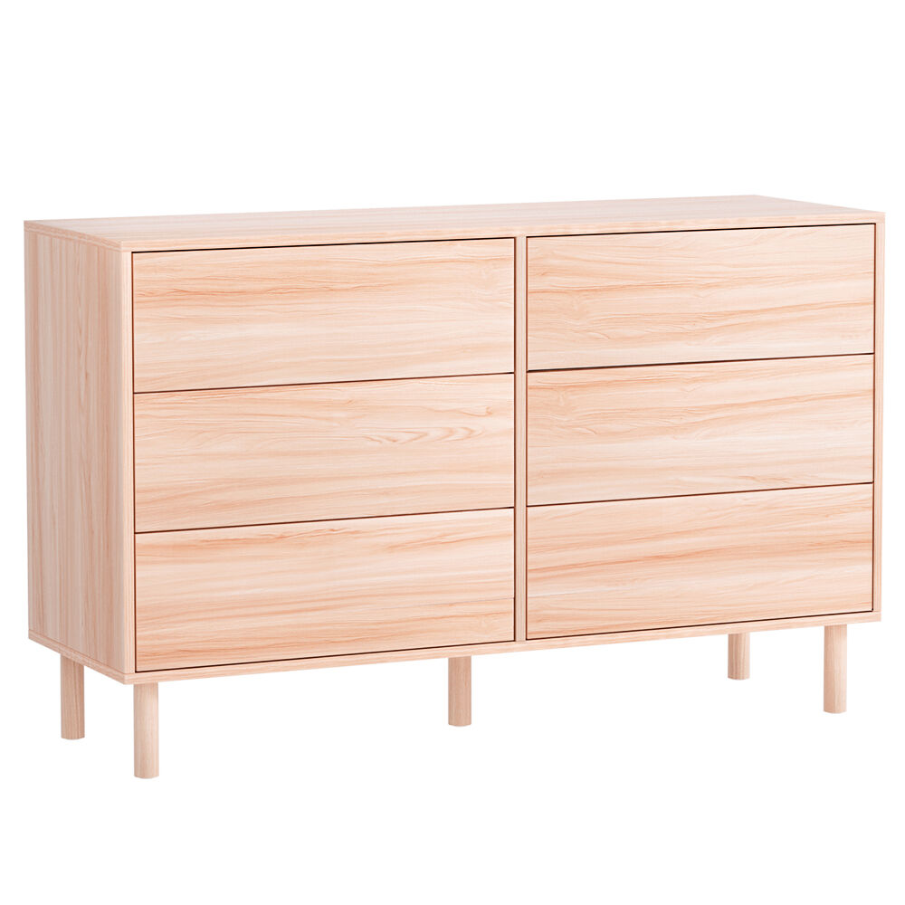 6 Chest of Drawers Cabinet Dresser Table Tallboy Storage Bedroom Pine Price