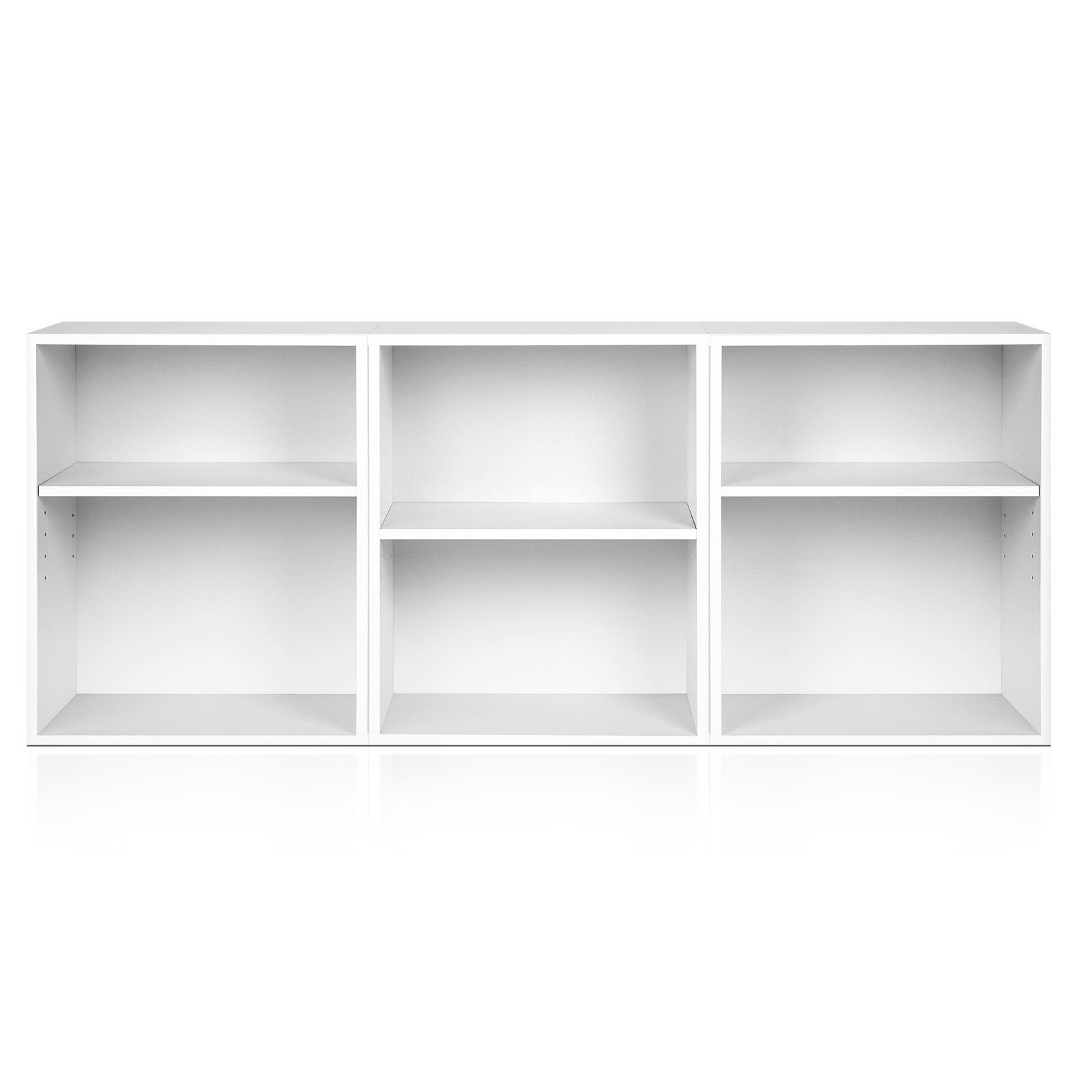 Bookshelf Set of 3 - VENA White Price