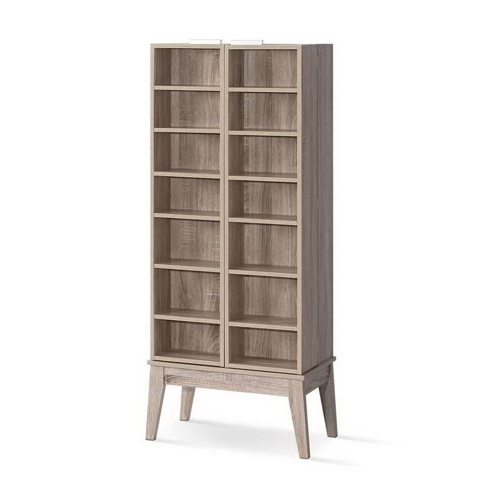 Bookshelf CD Storage Rack - BERG Oak Price