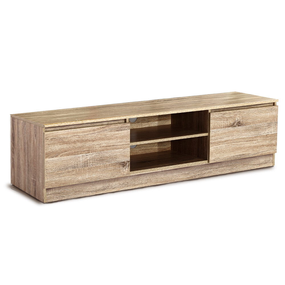 160CM TV Stand Entertainment Unit Lowline Storage Cabinet Wooden Price
