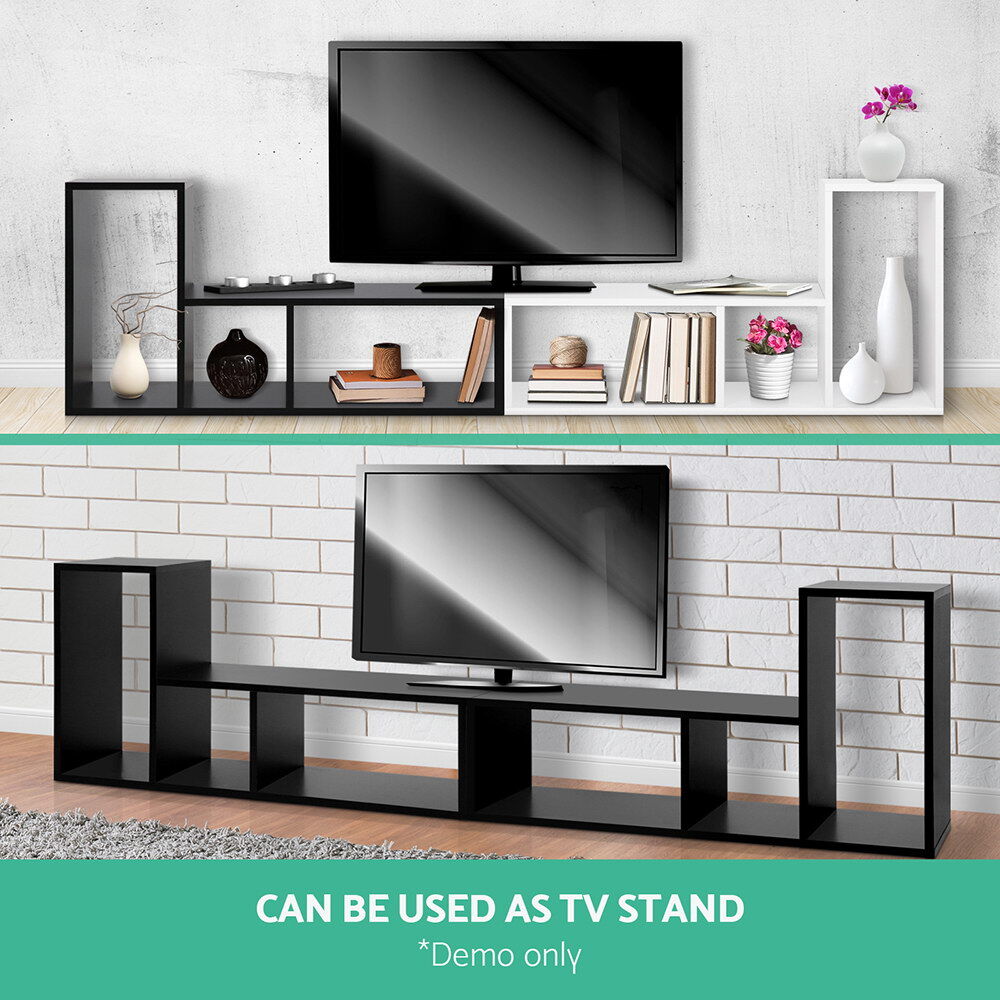 Bookshelf L Shape DIY - Black Price