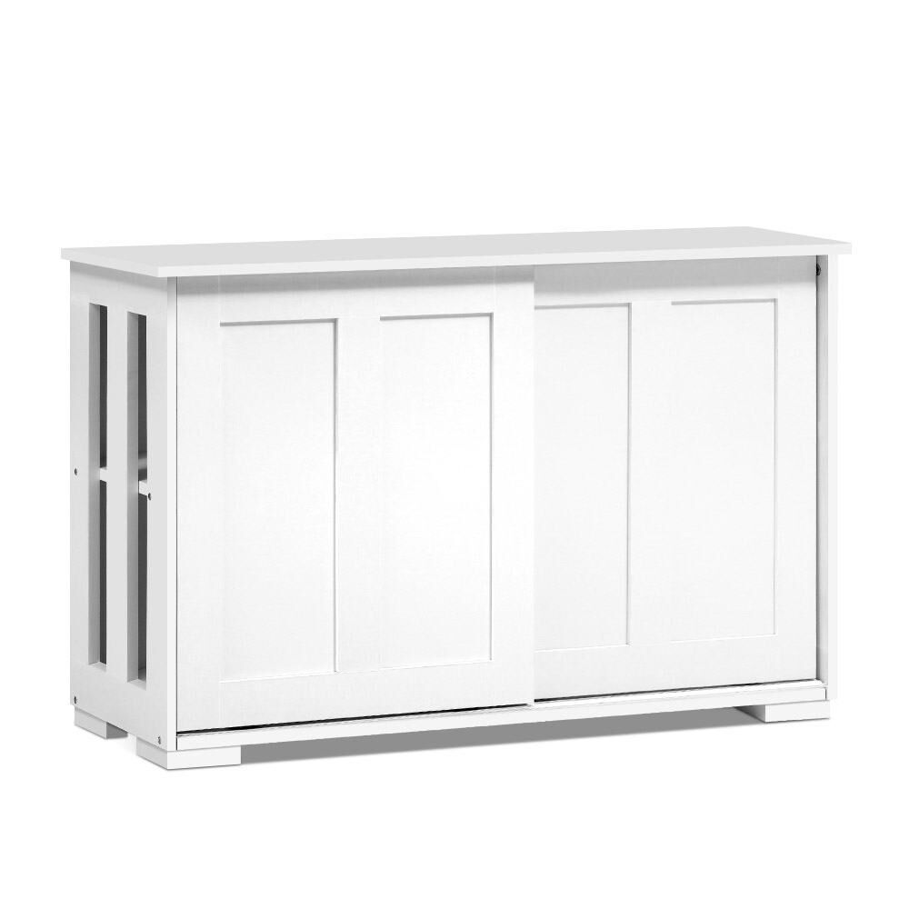Buffet Sideboard Sliding Doors - SERA White Price