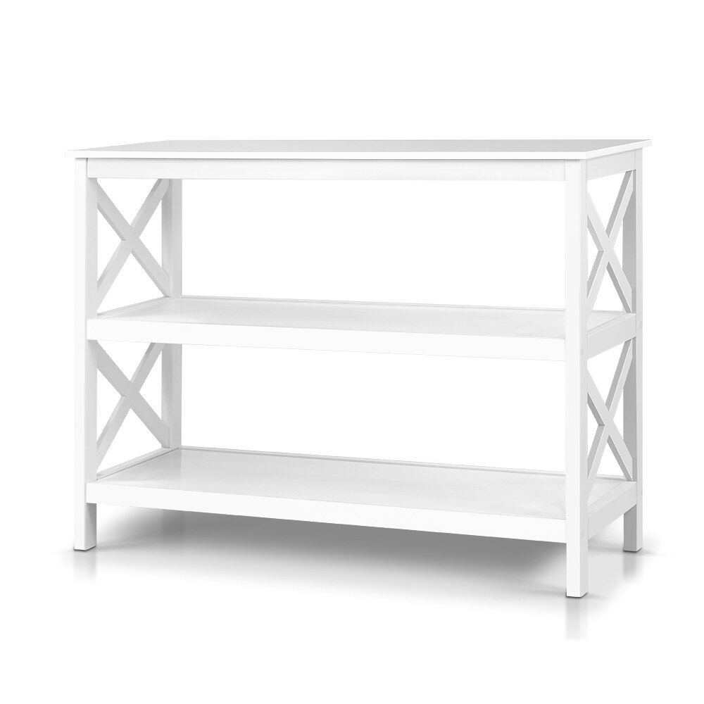 Console Table 3-tier White Polly Price