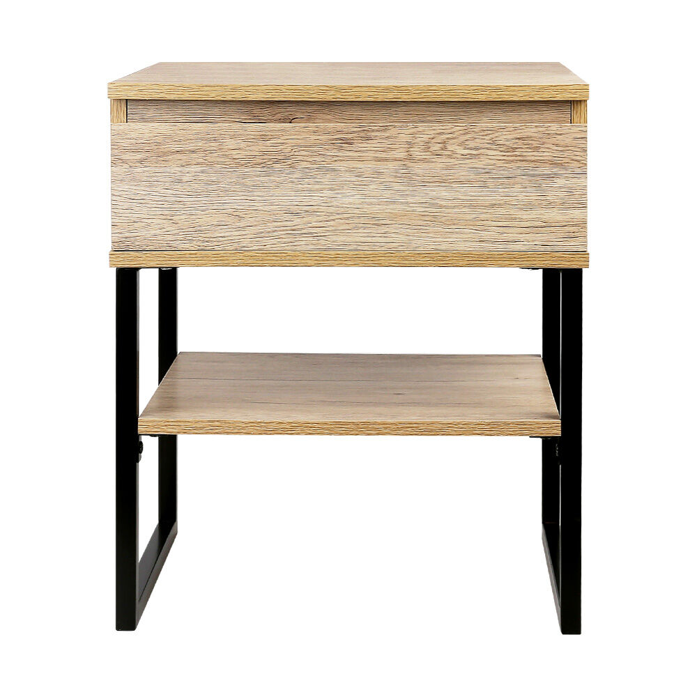 Bedside Table 1 Drawers with Shelf - CASEY Price