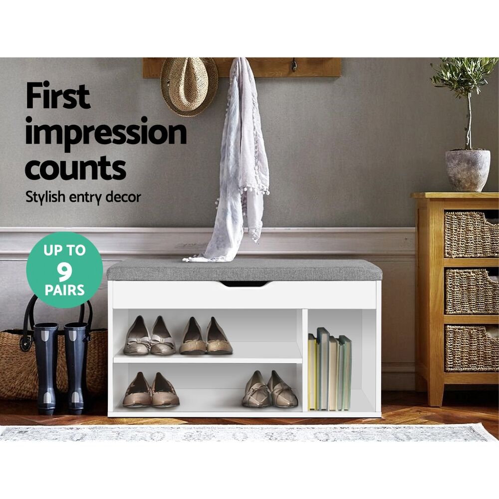 Shoe Rack Bench Shoe Cabinet White Allen Price