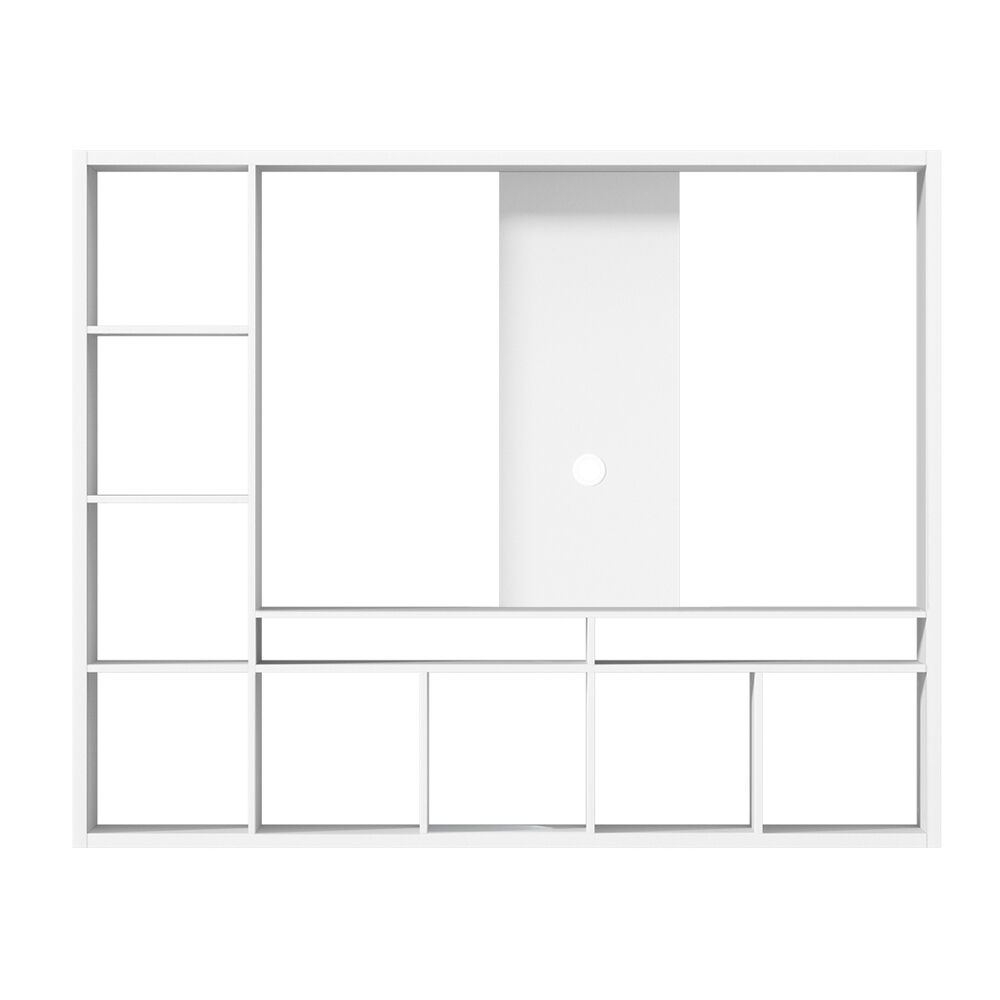Entertainment Center Unit TV Stand TV Cabinet Open Shelves 183CM White Price