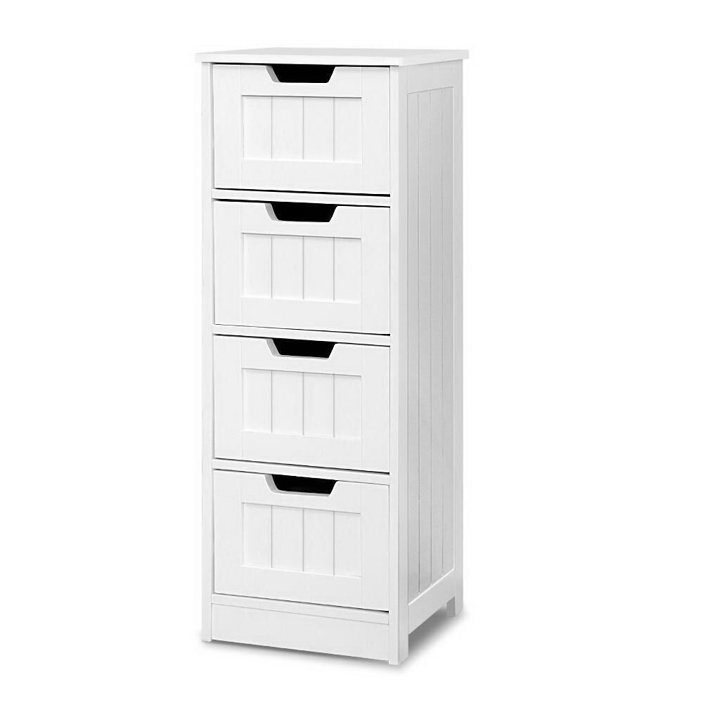 4 Chest of Drawers - LEESA White Price
