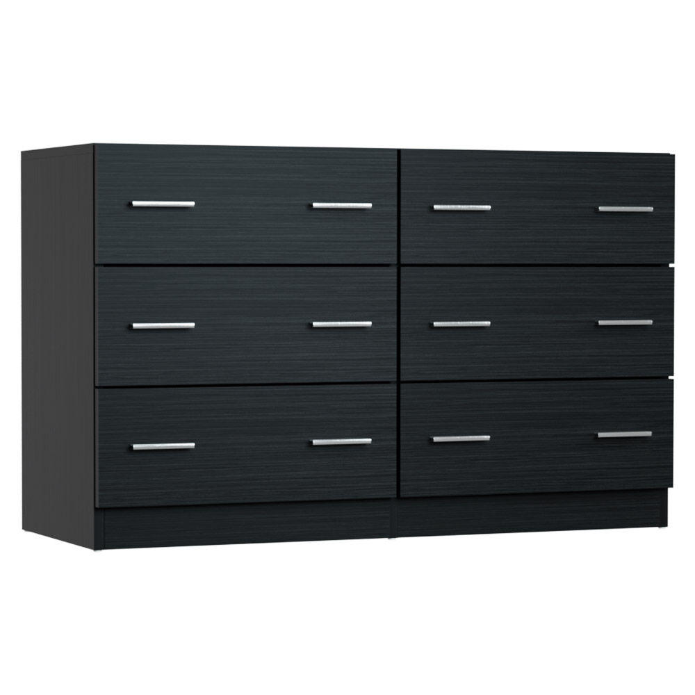 6 Chest of Drawers - VEDA Black Price