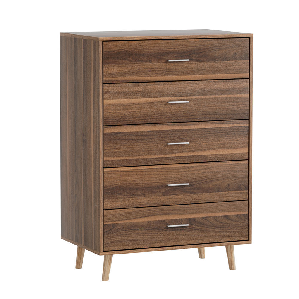 5 Chest of Drawers - MIRI Walnut Price