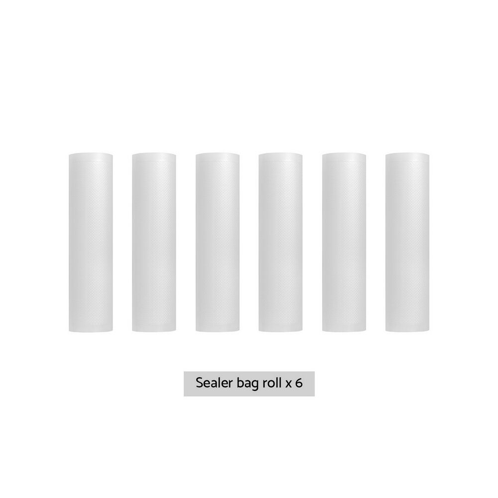 6 Rolls Food Vacuum Sealer Bags Storage Saver Heat Sealing Bag Pack 28CMX6M Price