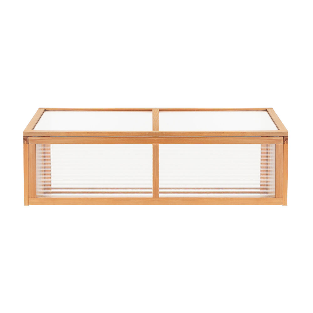 Green Fingers Garden Bed 110x58x42cm Wooden Planter Box Raised Container Growing Price
