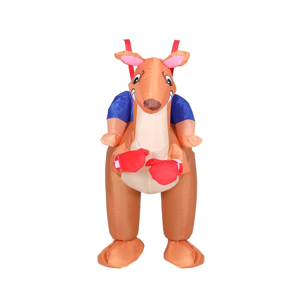 Inflatable Kangaroo Costume Adult Suit Blow Up Party Fancy Dress Halloween Cosplay Price