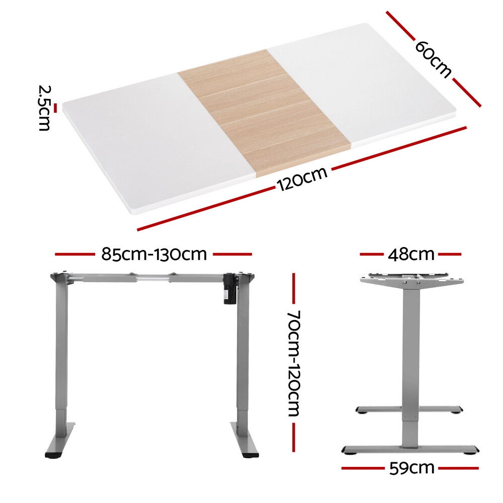 Artiss Standing Desk Electric Sit Stand Desks 120CM Price