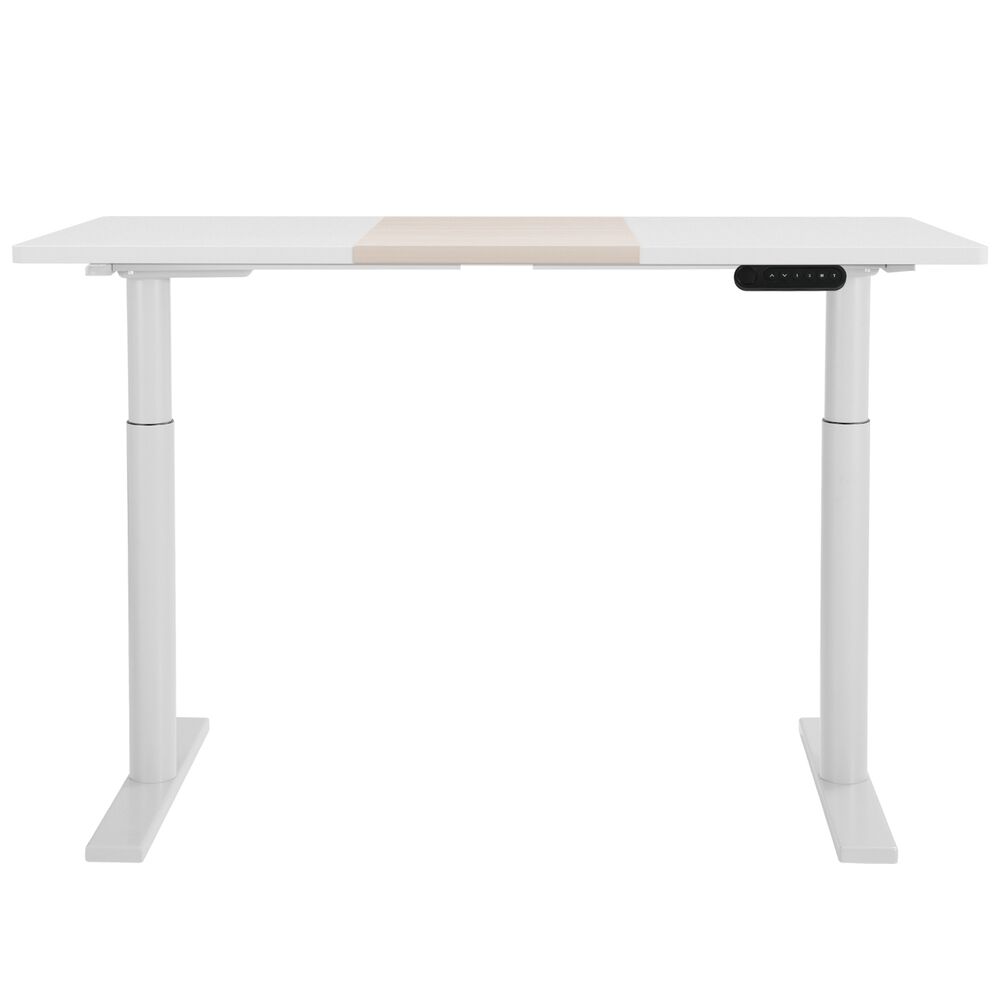 Artiss Standing Desk Motorised Electric Dual Motor 140CM White Pine Price