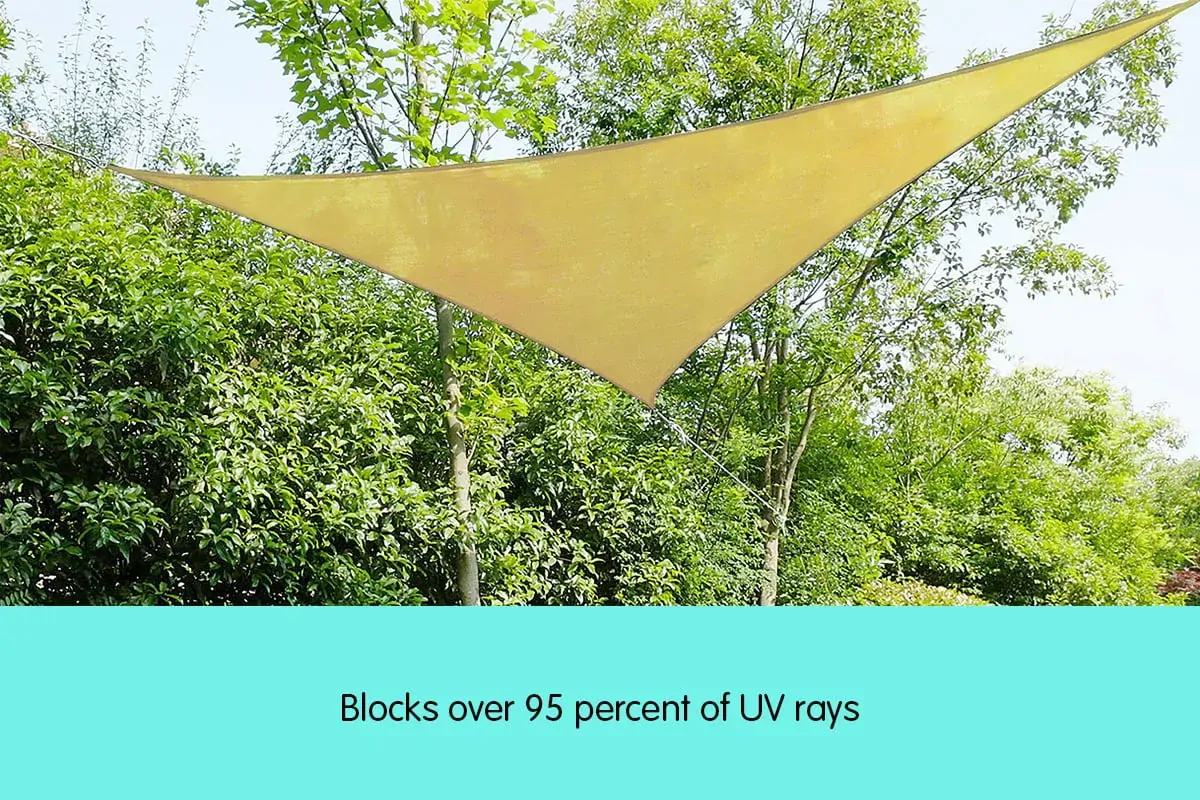 Wallaroo Triangle Shade Sail - Sand Price
