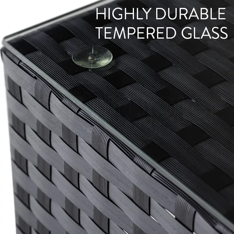 LONDON RATTAN 1pc Coffee Table Outdoor Wicker Sofa Furniture Lounge Garden. Price