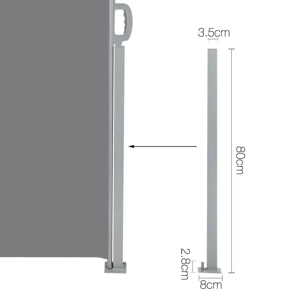 Retractable Side Awning Shade Price