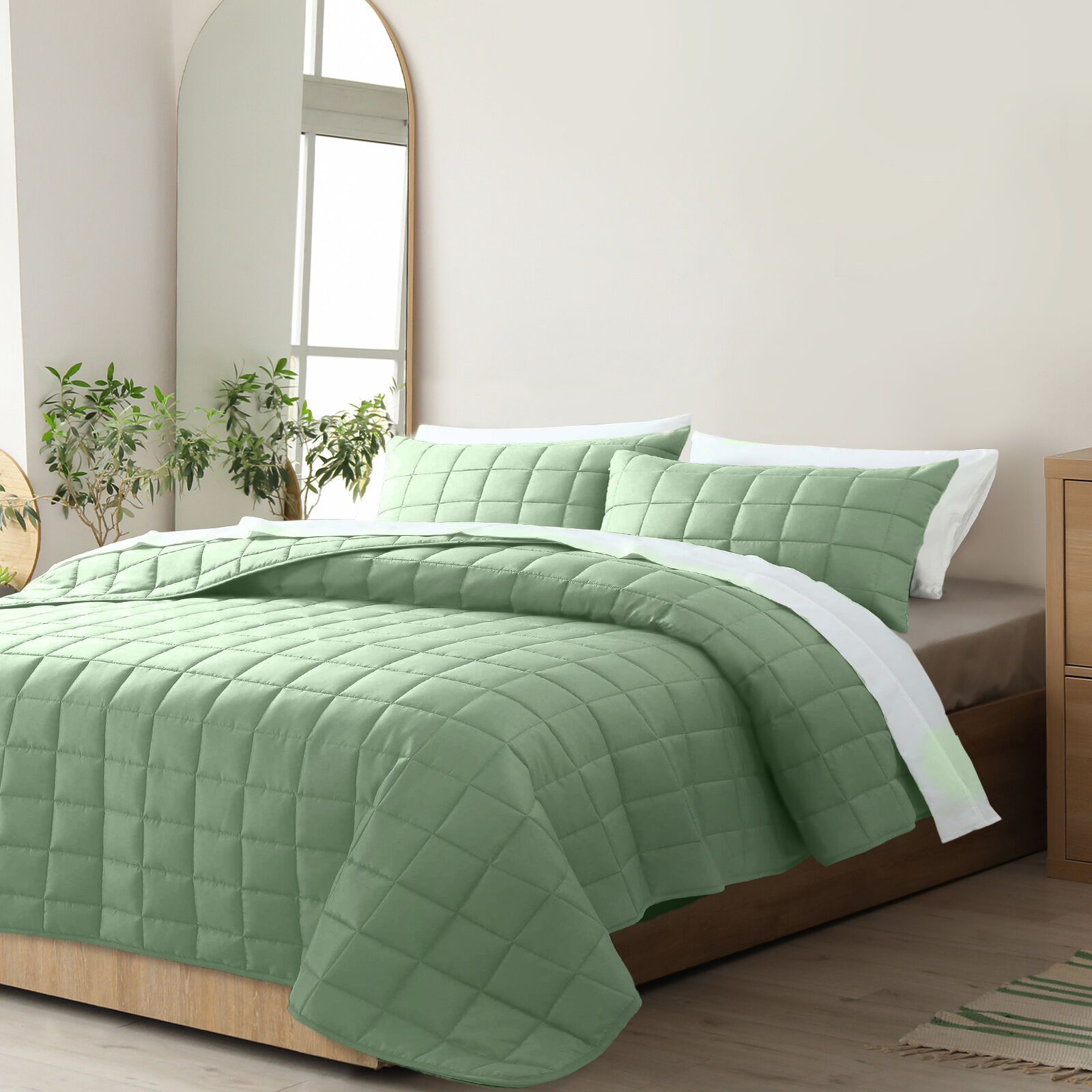 Coverlet Set Bedspread Soft Touch Easy Care Breathable 3 Piece Set Price