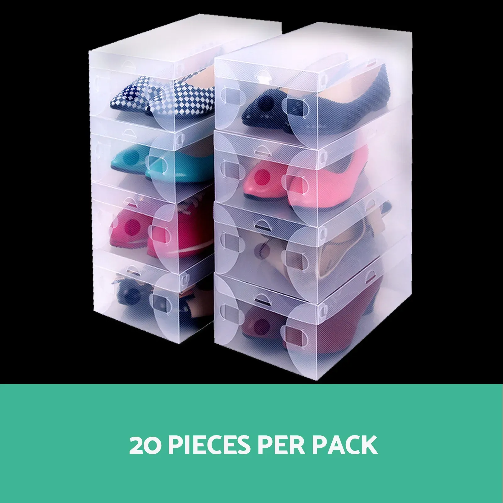 Clear Shoe Box Foldable Transparent Shoe Storage Stackable Case Price