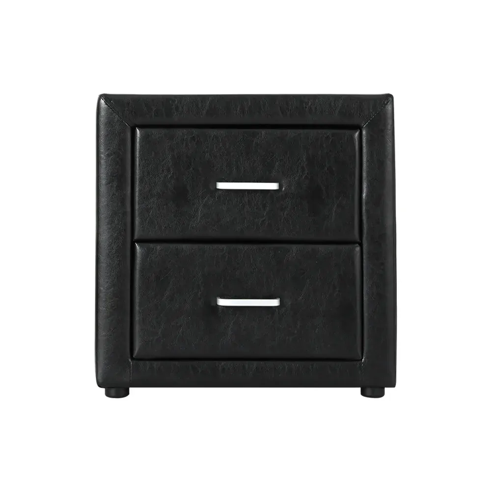 Hythe PVC Leather Bedside Table Price